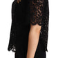Elegant Floral Lace Logo Top