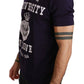 Elegant Motive Print Crewneck T-Shirt