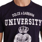 Elegant Motive Print Crewneck T-Shirt