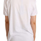 Sequined Logo Print Cotton Tee