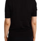 Elegant Silk Round Neck Tee