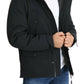 Elegant Hooded Windbreaker Jacket