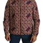 Elegant Multicolor Windbreaker Jacket