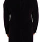Elegant Velvet Double-Breasted Coat