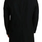 Elegant Single-Breasted Wool Long Coat