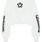 White Cotton Women Sweater
