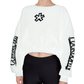 White Cotton Women Sweater