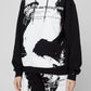 Black Cotton Women Sweater