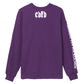 Purple Cotton Women Sweater