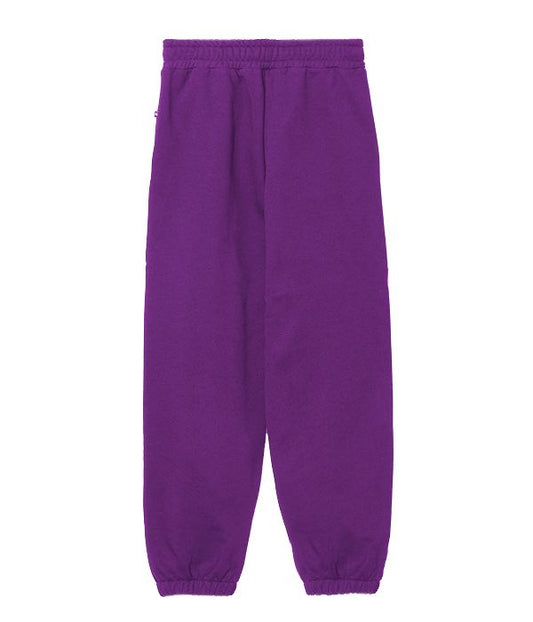 Purple Cotton Women Sweatpant