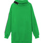 Green Cotton Women Sweater