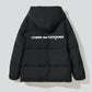 Sleek Hooded Streetwear Jacket with Logo Detail