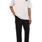 Iconic Cotton Crew Neck Tee – White