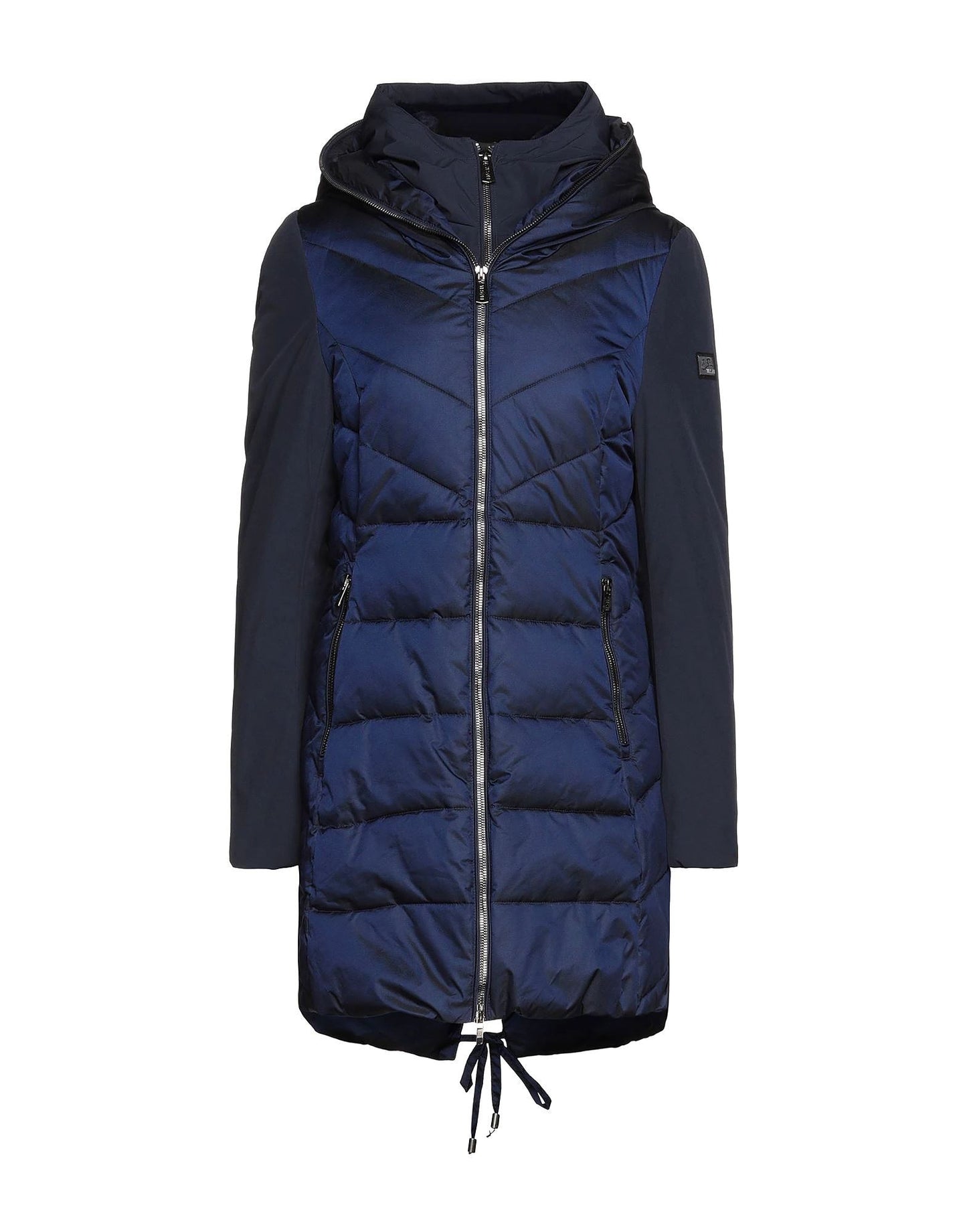 Blue Polyamide Women Jacket
