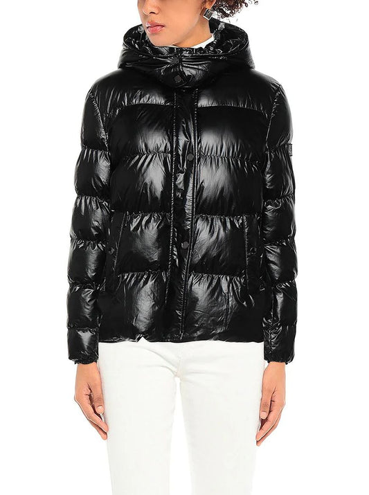 Black Nylon Women Jacket