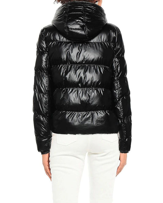 Black Nylon Women Jacket