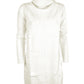 White Acrylic Women Dress