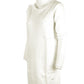 White Acrylic Women Dress