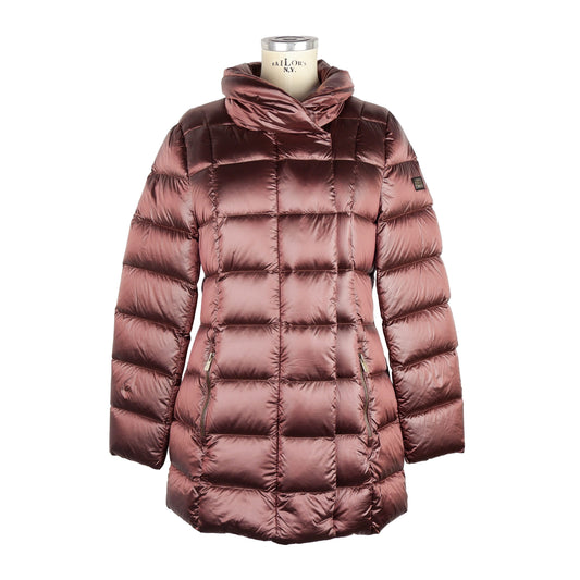 Pink Polyamide Women Jacket