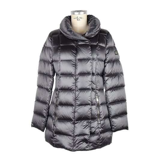 Gray Polyamide Women Jacket