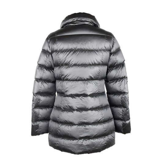 Gray Polyamide Women Jacket