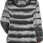 Chic Gray Down Jacket with Hood