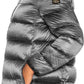 Chic Gray Down Jacket with Hood