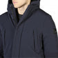 Blue Nylon Men's Jacket