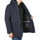 Blue Nylon Men's Jacket