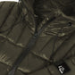 Chic Quilted Green Down Jacket with Hood