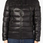Black Polyester Men Jacket
