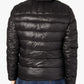 Black Polyester Men Jacket