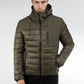 Green Polyamide Men Jacket