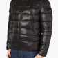 Black Polyester Men Jacket