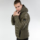 Green Polyamide Men Jacket