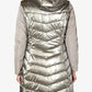 Gray Polyamide Women Jacket