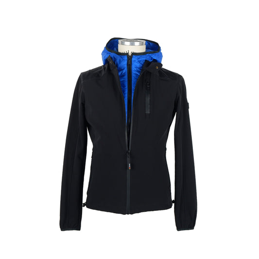 Black Nylon Men Jacket