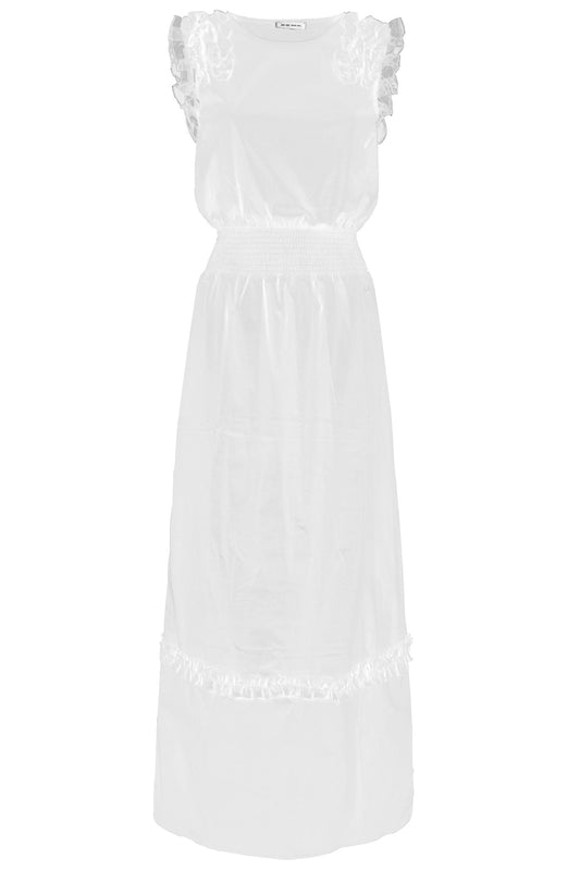 White Cotton Women Dress