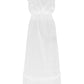 White Cotton Women Dress