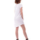 White Cotton Women Dress