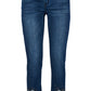 Blue Cotton Women Jeans