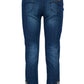 Blue Cotton Women Jeans
