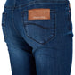 Blue Cotton Women Jeans