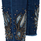Blue Cotton Women Jeans