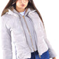 White Nylon Women Jacket