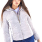 White Nylon Women Jacket