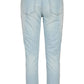 Light Blue Cotton Women Jean