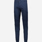 Blue Cotton Men Cargo Pant