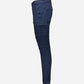 Blue Cotton Men Cargo Pant