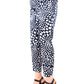 Blue Polyester Women Trouser